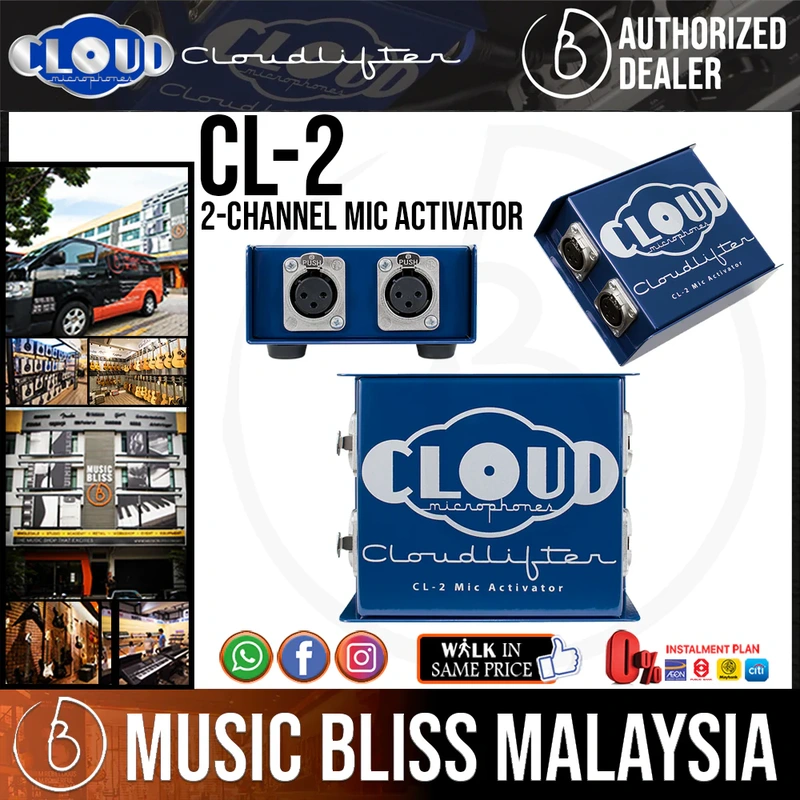 Cloud Microphones CL-2 Cloudlifter 2-channel Mic Activator