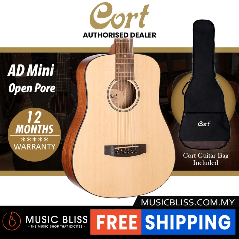 Cort AD Mini Acoustic Guitar with Bag