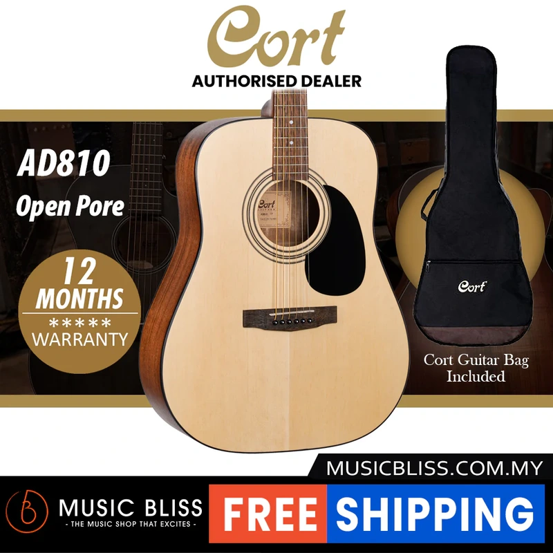 Cort AD810 Acoustic Guitar with Bag