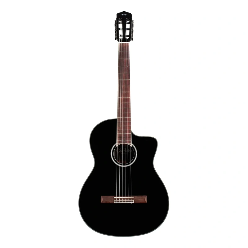 Crdoba Fusion 5 Jet Nylon String Acoustic-Electric Guitar - Black