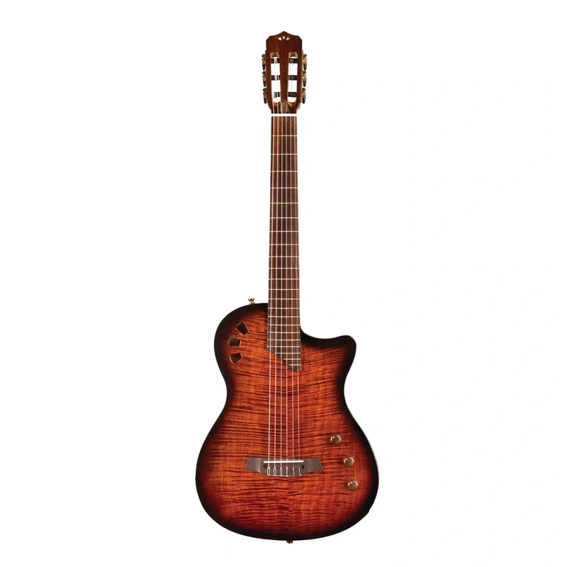 Crdoba Stage Thinbody Nylon Acoustic-Electric Guitar - Edgeburst