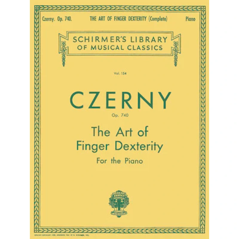Czerny Op. 740: Art of Finger Dexterity for the Piano Complete