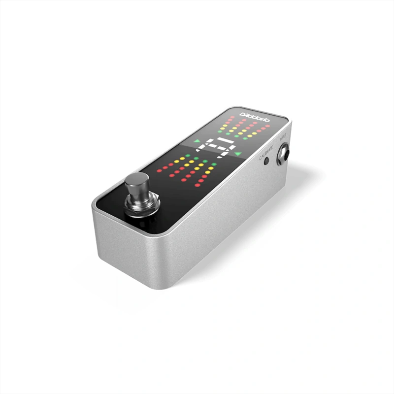 D'Addario Chromatic Pedal Tuner 32-Bit, True Bypass