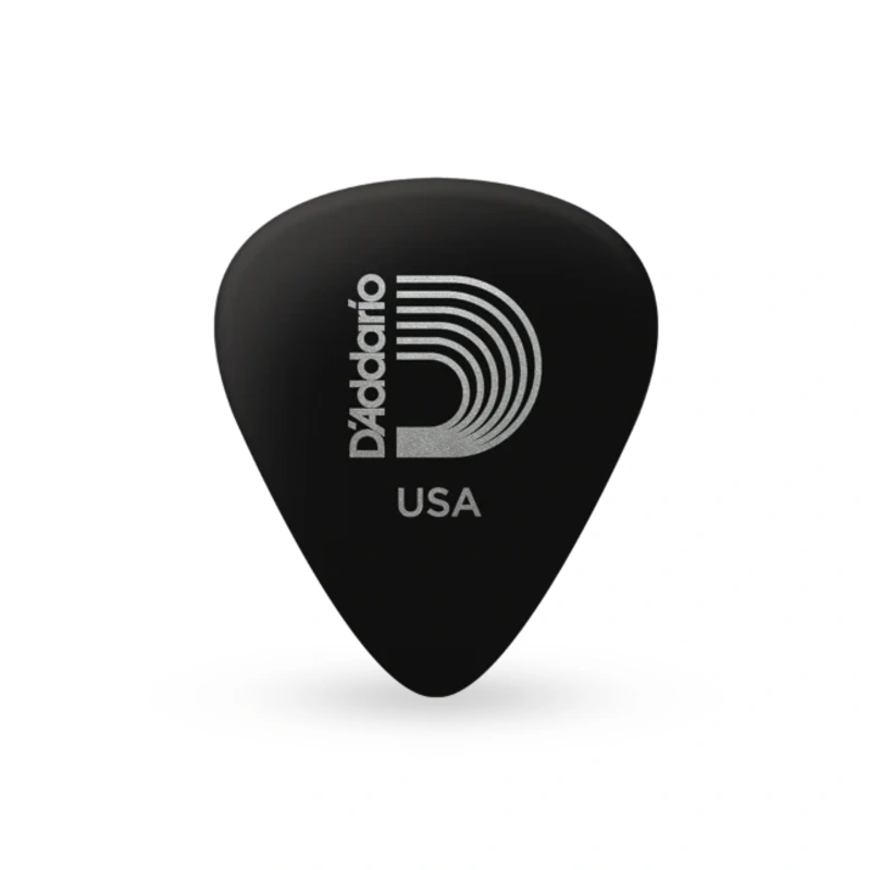 D'Addario Classic Celluliod Pick, Black - Light Gauge (.50mm)