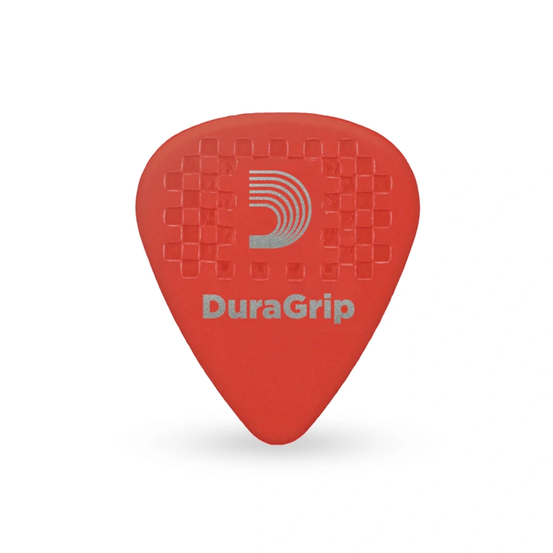 D'Addario Duragrip Pick, Orange - Light Gauge (.60mm)