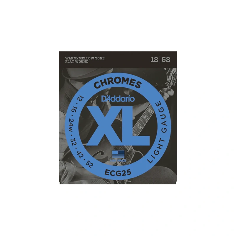 D'Addario ECG25 Chromes Light Electric Guitar Strings