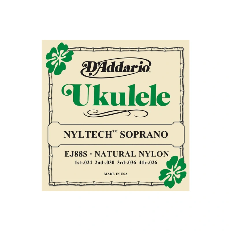 D'Addario EJ88S Nyltech Soprano Ukulele Strings