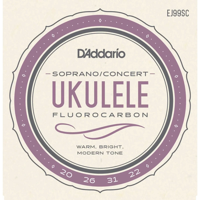 D'Addario EJ99SC Pro-Arte Carbon Fluorocarbon Soprano / Concert Ukulele Strings