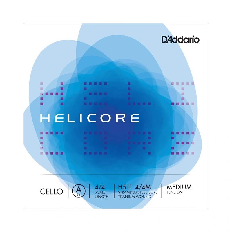 D'Addario Helicore H511 4/4 Scale Single Cello "A" String