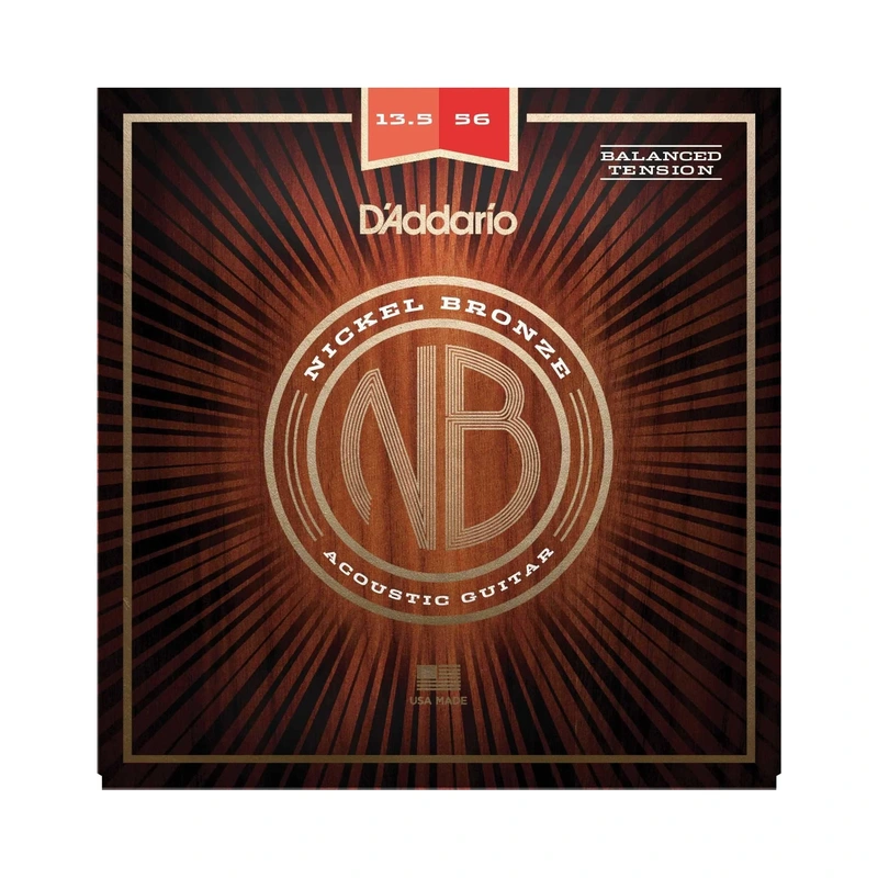 D'Addario Nickel Bronze Balanced Tension Medium Gauge Acoustic Guitar Strings