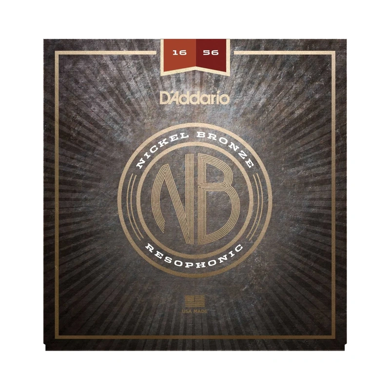 D'Addario Nickel Bronze Medium Gauge Resophonic Acoustic Guitar Strings
