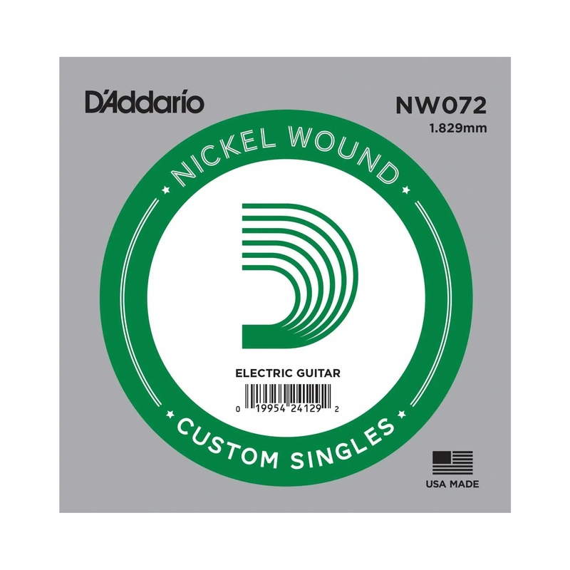 D'Addario NW072 Nickel Roundwound 072 Single String