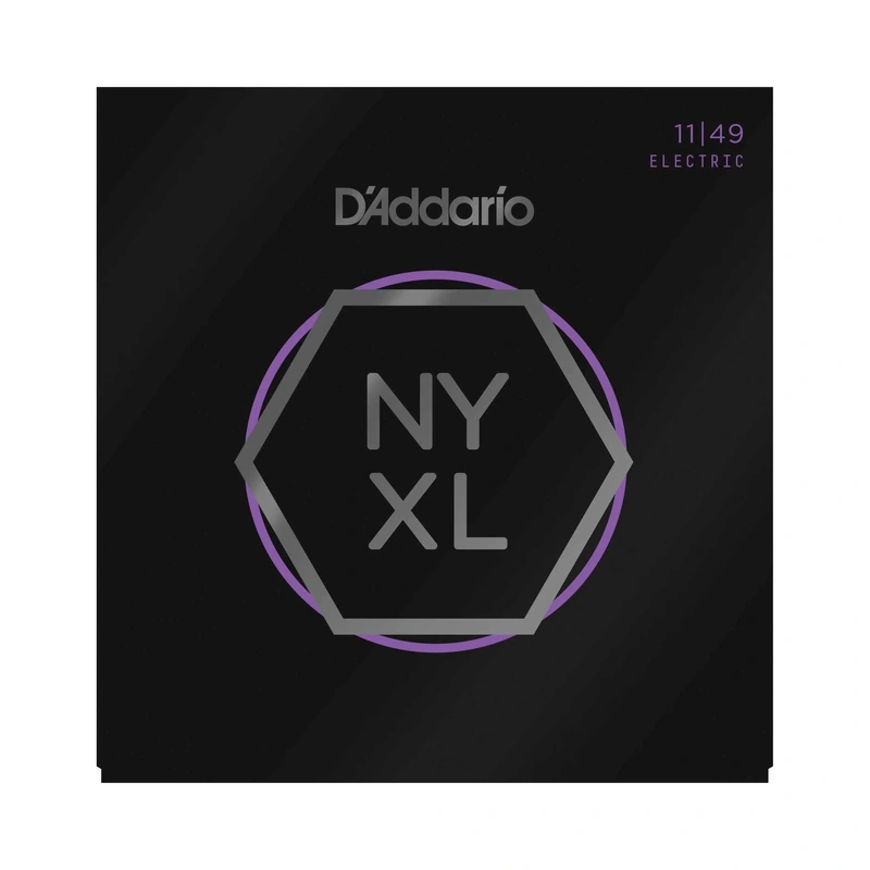 D'Addario NYXL Flexsteel Medium Gauge Electric Guitar Strings