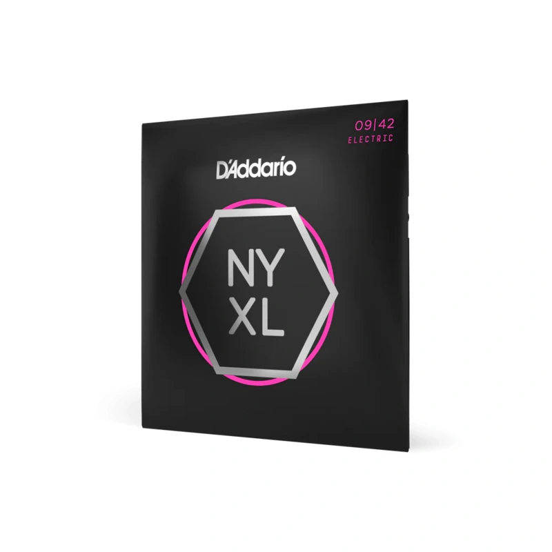 D'addario Nyxl0942 Nyxl Nickel Wound  9-42 Super Light Electric Guitar Strings