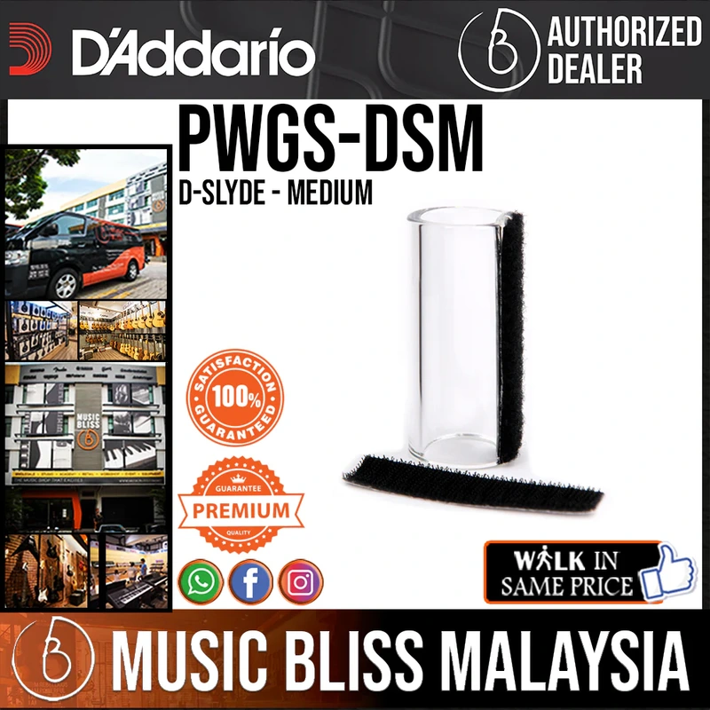 D'Addario PWGS-DSM D-Slyde - Medium