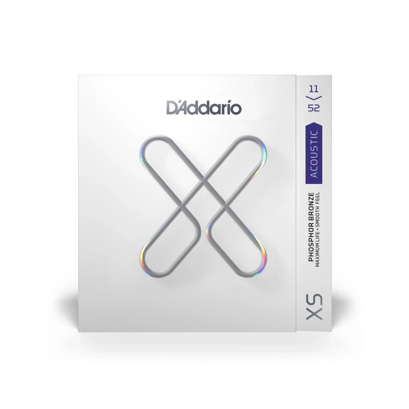 D'Addario XS Custom Light Phosphor Bronze Acoustic Guitar Strings