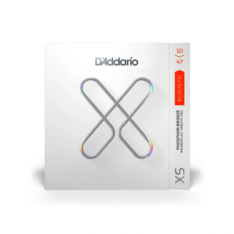 D'Addario XS Extra Light Phosphor Bronze Acoustic Guitar Strings
