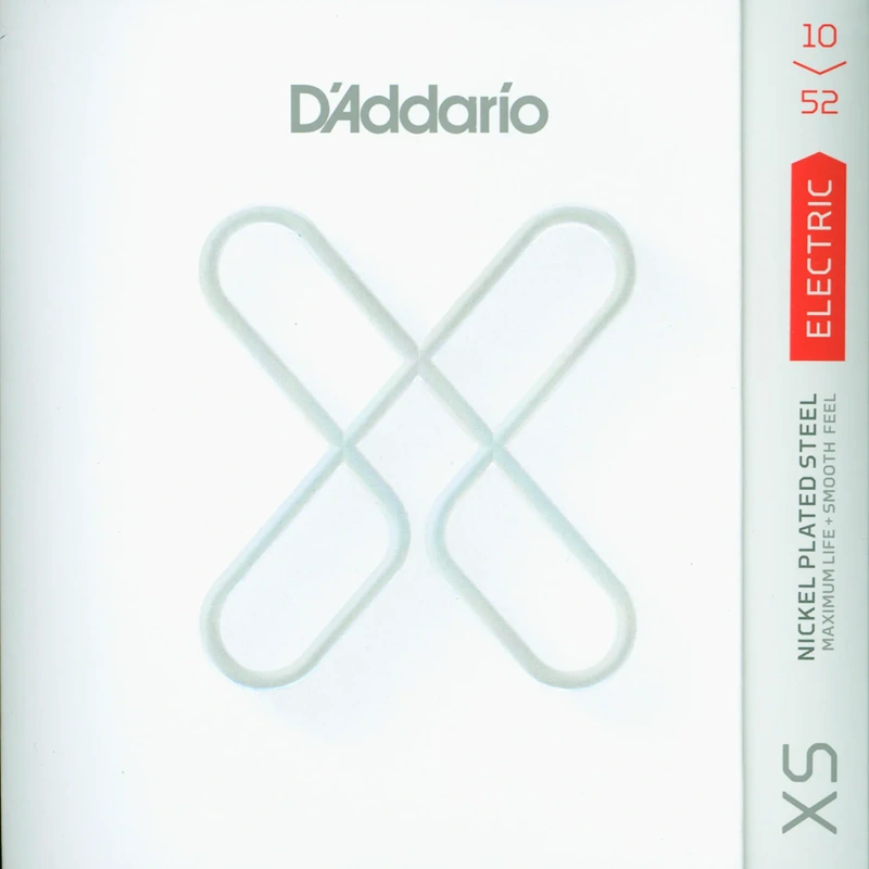 D'Addario XS Light Top/Heavy Bottom Nickel Plated Electric Guitar Strings