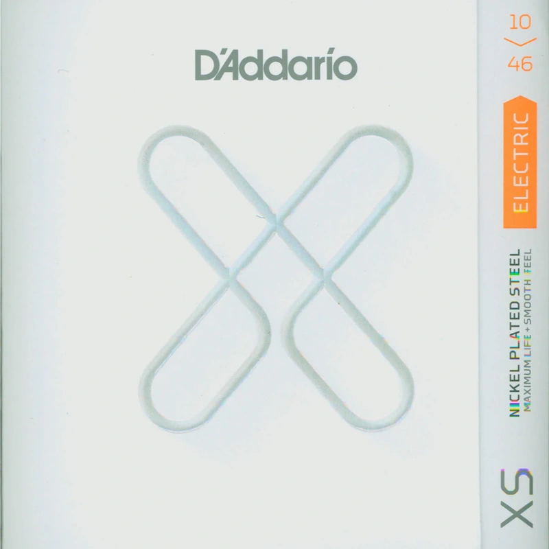 D'Addario XS Regular Light Nickel Plated Electric Guitar Strings