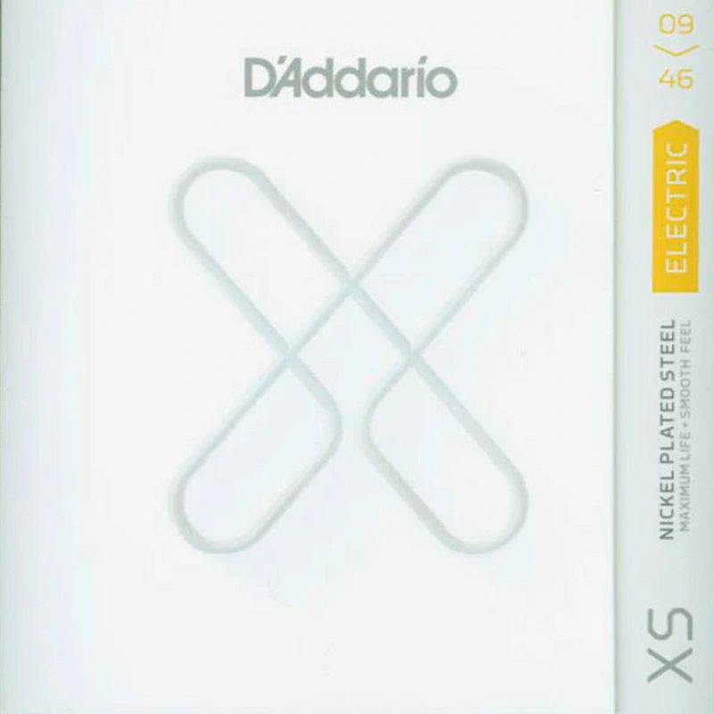 D'Addario XS Super Light Top/Regular Bottom Nickel Plated Electric Guitar Strings