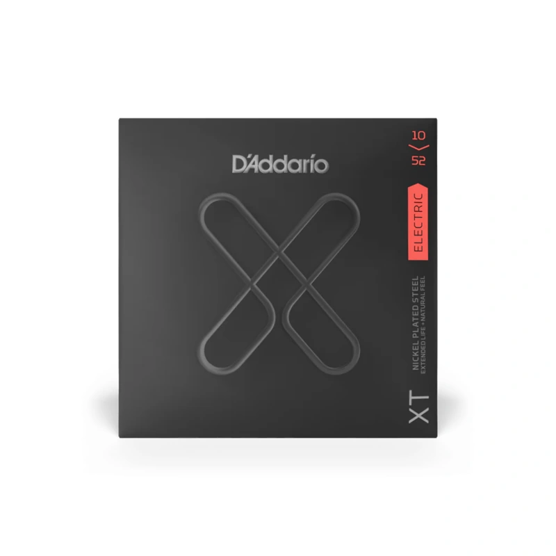 D'Addario XT .010-.052 Nickel Plated Electric Guitar String Set