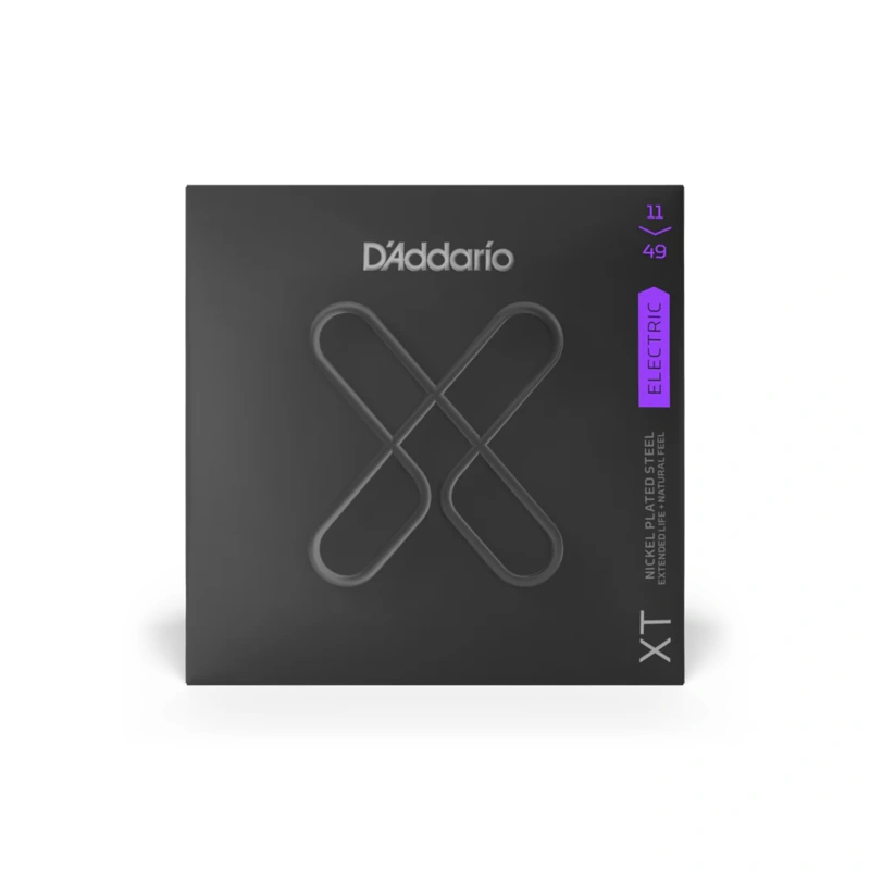 D'Addario XT Medium Nickel Plated Steel Electric Guitar String Set