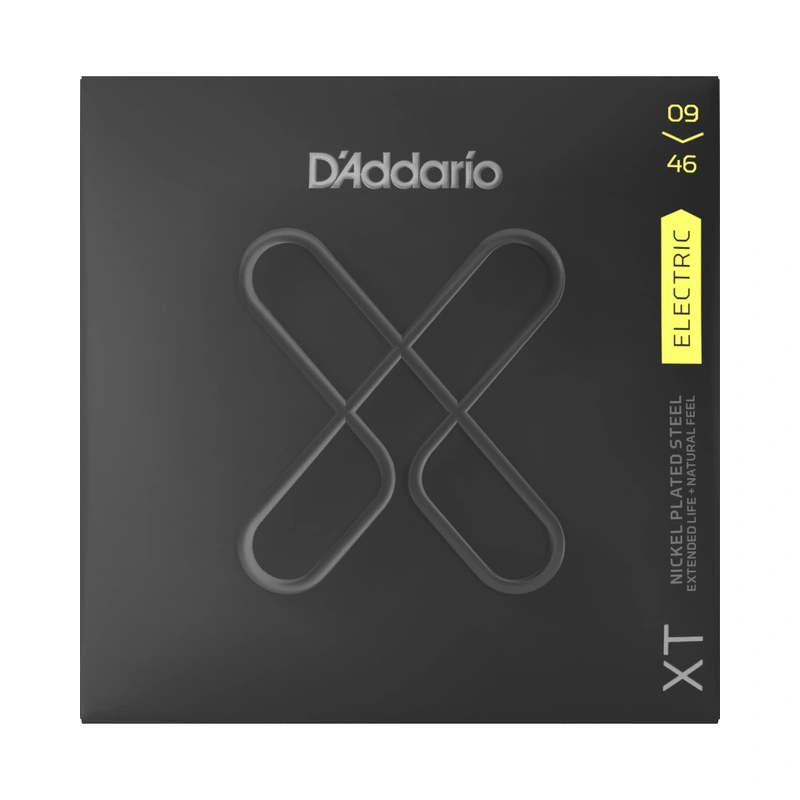 D'Addario XT Nickel Super Light Top/Regular Bottom Gauge Electric Guitar Strings