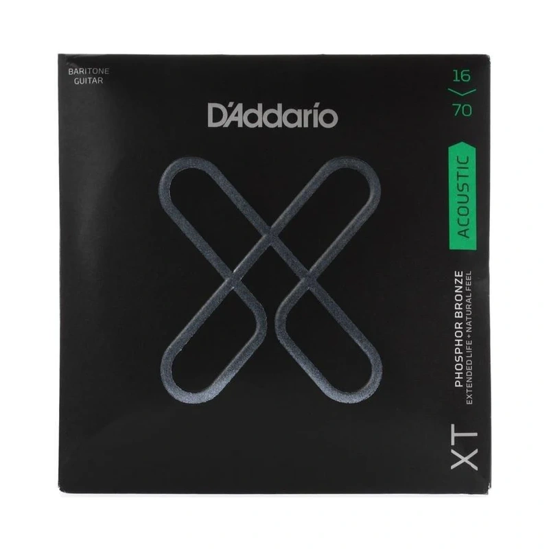D'Addario XT Phosphor Bronze Medium Gauge Baritone Acoustic Guitar Strings