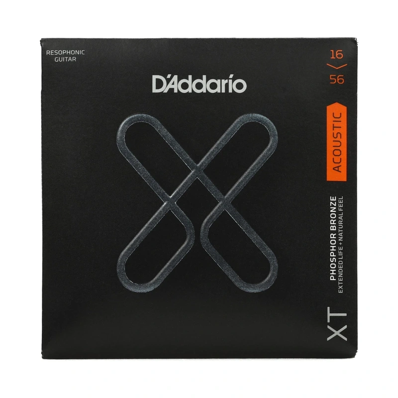 D'Addario XT Phosphor Bronze Medium Gauge Resophonic Guitar Strings