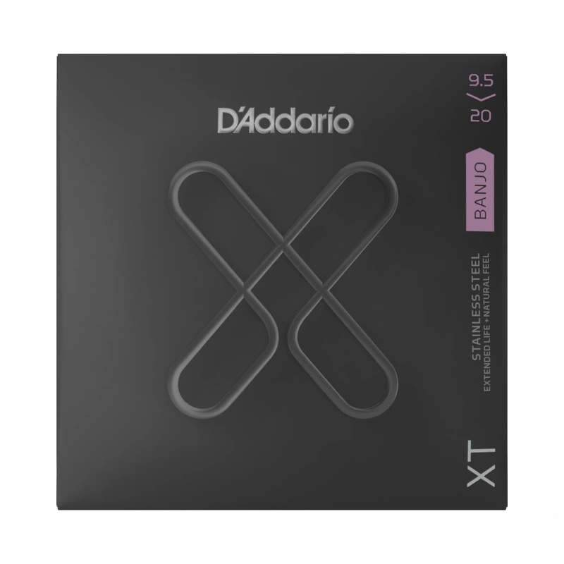 D'Addario XT Steel Custom Light Gauge 5-String Banjo Strings
