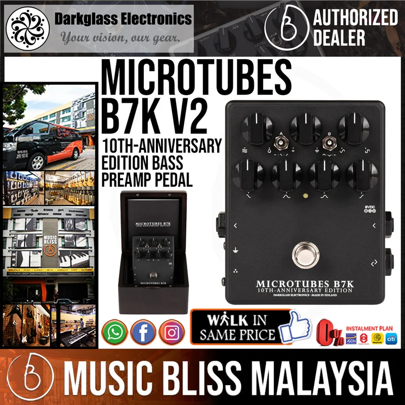 Darkglass Microtubes B7K V2 10th-anniversary Edition