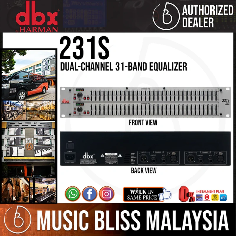 dbx 231s 31-band Equalizer