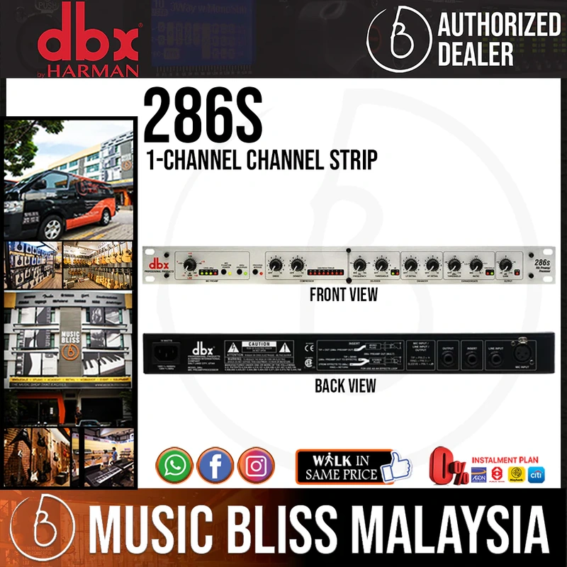 dbx 286S 1-channel Channel Strip