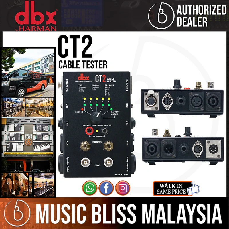 dbx CT2 Cable Tester