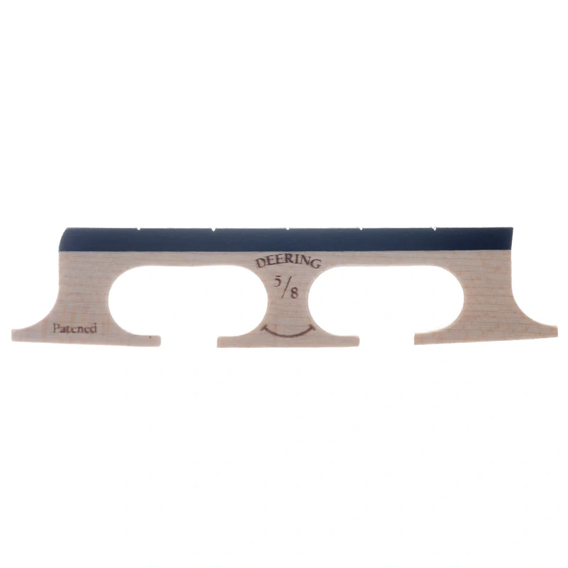 Deering 5/8" Smile Banjo Bridge, with Curved Feet
