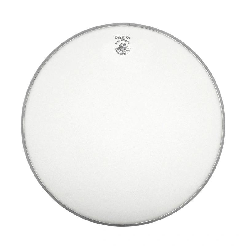 Deering White Top-Frosted Banjo Head, 11" Medium Crown