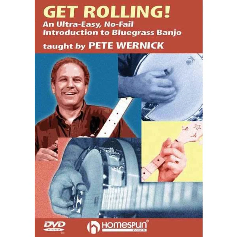 DIGITAL DOWNLOAD ONLY - Get Rolling-An Ultra-Easy, No-Fail Introduction to Bluegrass Banjo