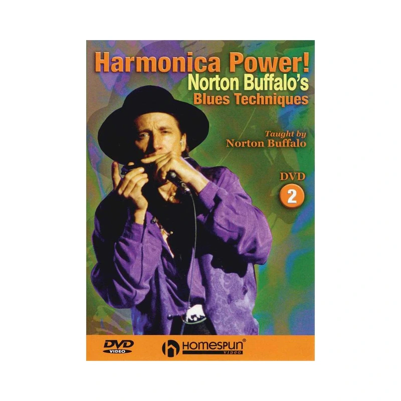 DIGITAL DOWNLOAD ONLY - Harmonica Power!: Vol. 2 - Norton Buffalo's Blues Techniques
