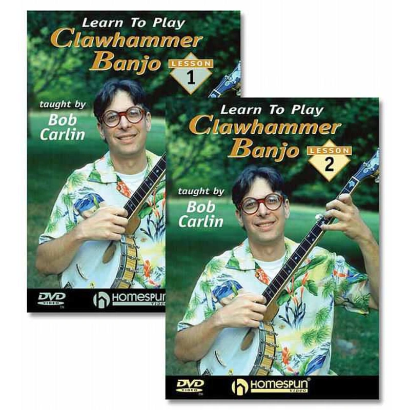 DIGITAL DOWNLOAD ONLY - Learn to Play Clawhammer Banjo: Two DVD Set