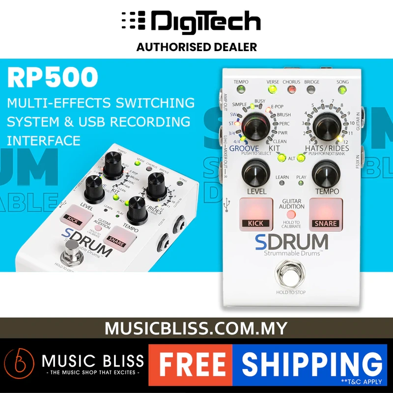 DigiTech SDRUM Auto-drummer Pedal