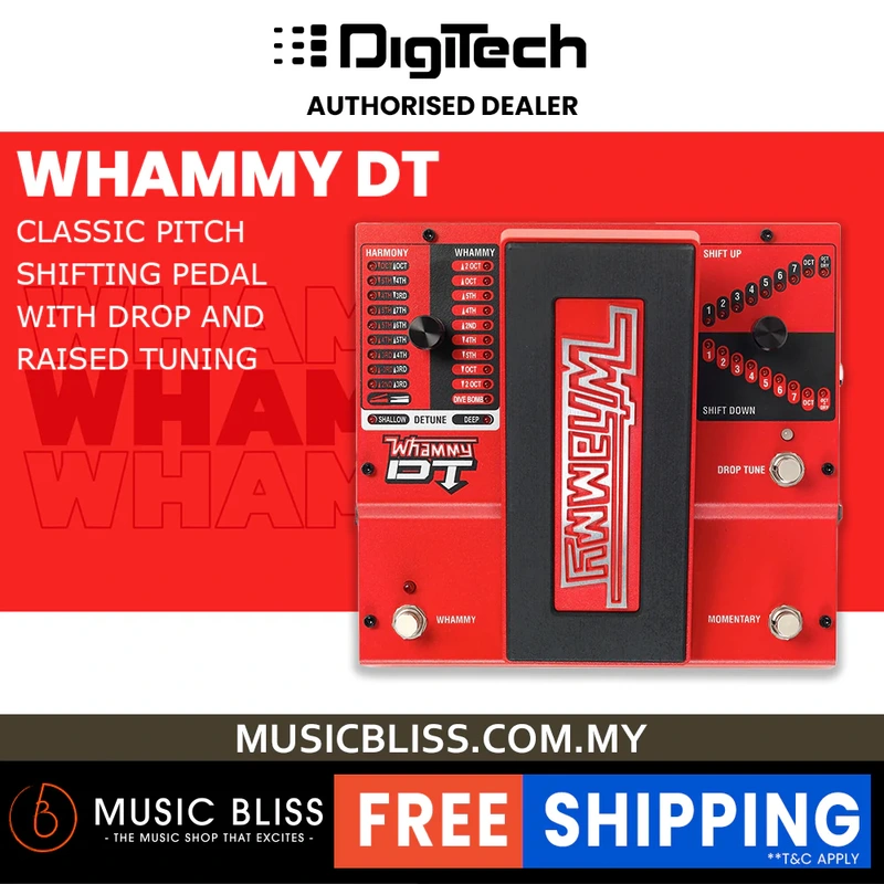 DigiTech Whammy DT Drop Tune Guitar Effects Pedal