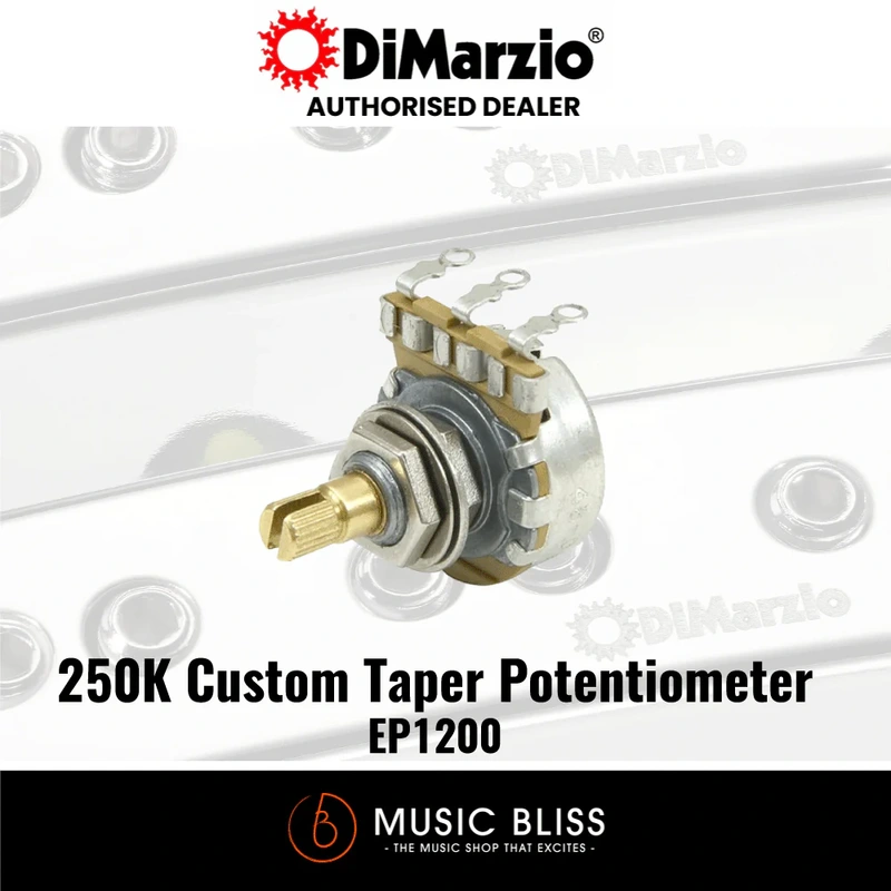 DiMarzio EP1200 250K Custom Taper Split Shaft Potentiometer