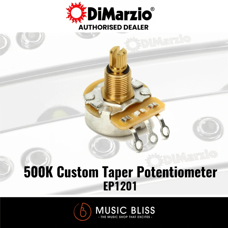 DiMarzio EP1201 500K Custom Taper Split Shaft Potentiometer