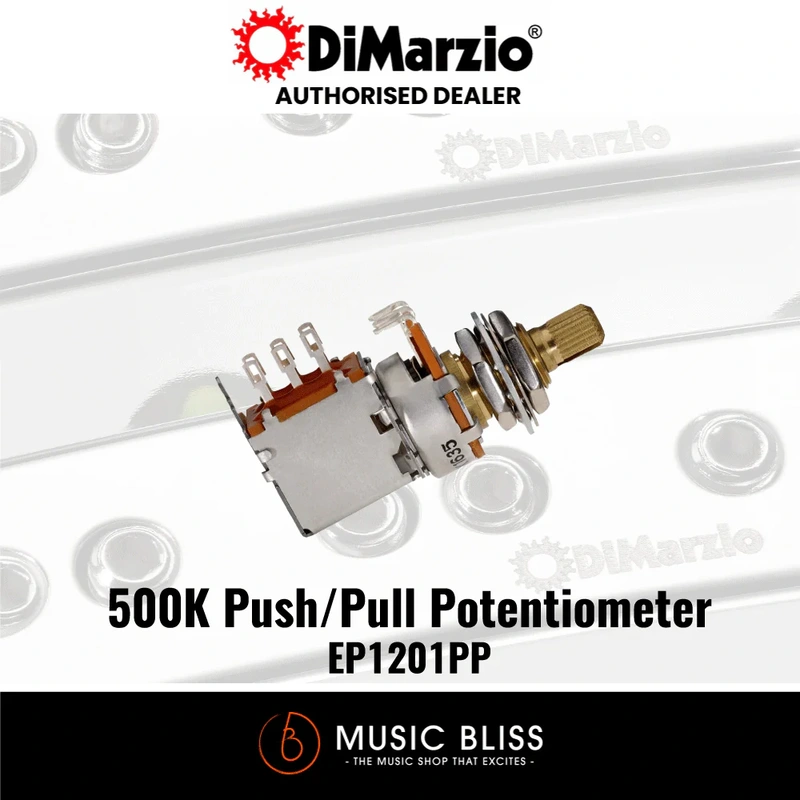 DiMarzio EP1201PP 500K Push Pull Potentiometer