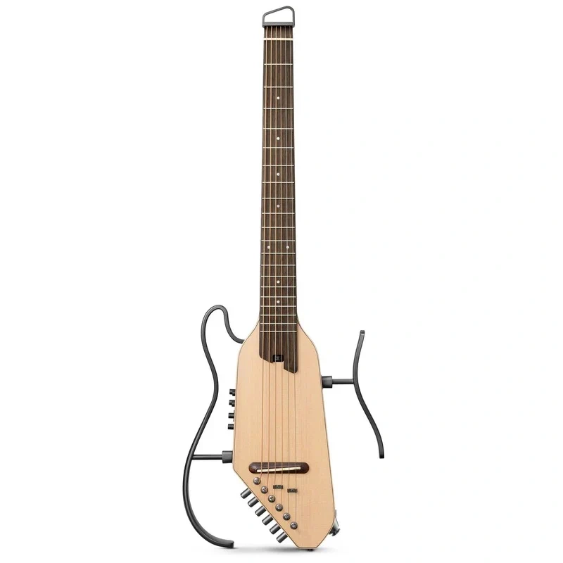 Donner EC6866 HUSH-I Pro Acoustic Electric Guitar Kit - Natural Spruce