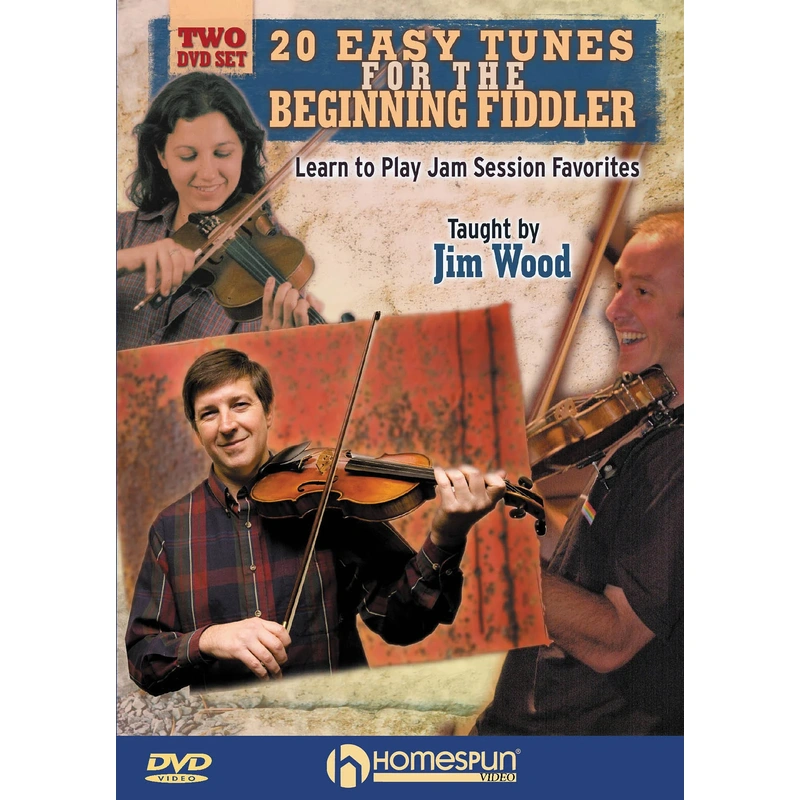 DOWNLOAD ONLY - 20 Easy Tunes for the Beginning Fiddler - Learn to Play Jam Session Favorites