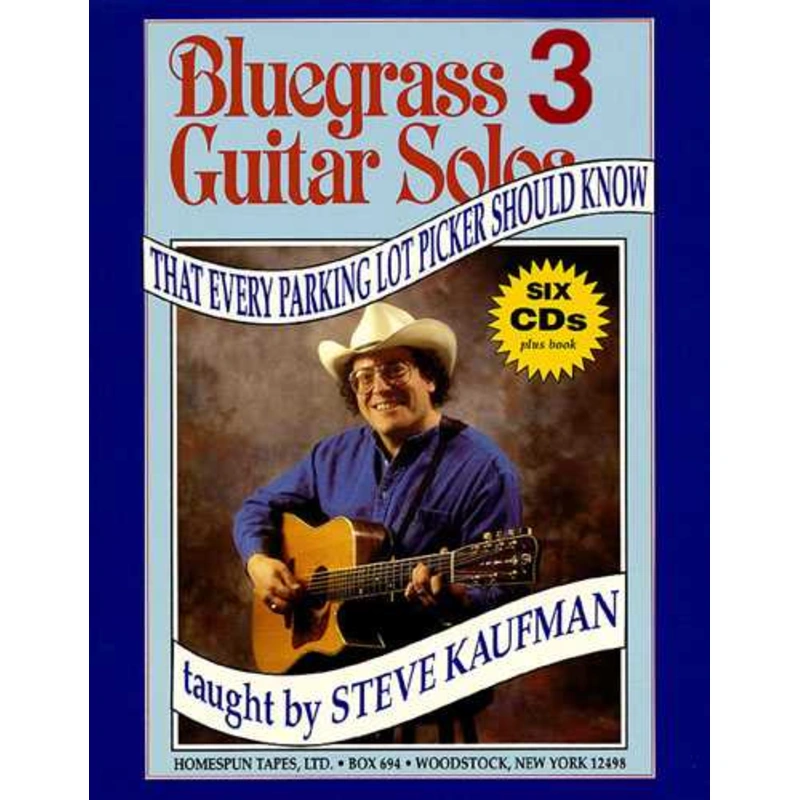 DOWNLOAD ONLY. BLUEGRASS GUITAR SOLOS THAT EVERY PARKING LOT PICKER SHOULD KNOW: SERIES 3