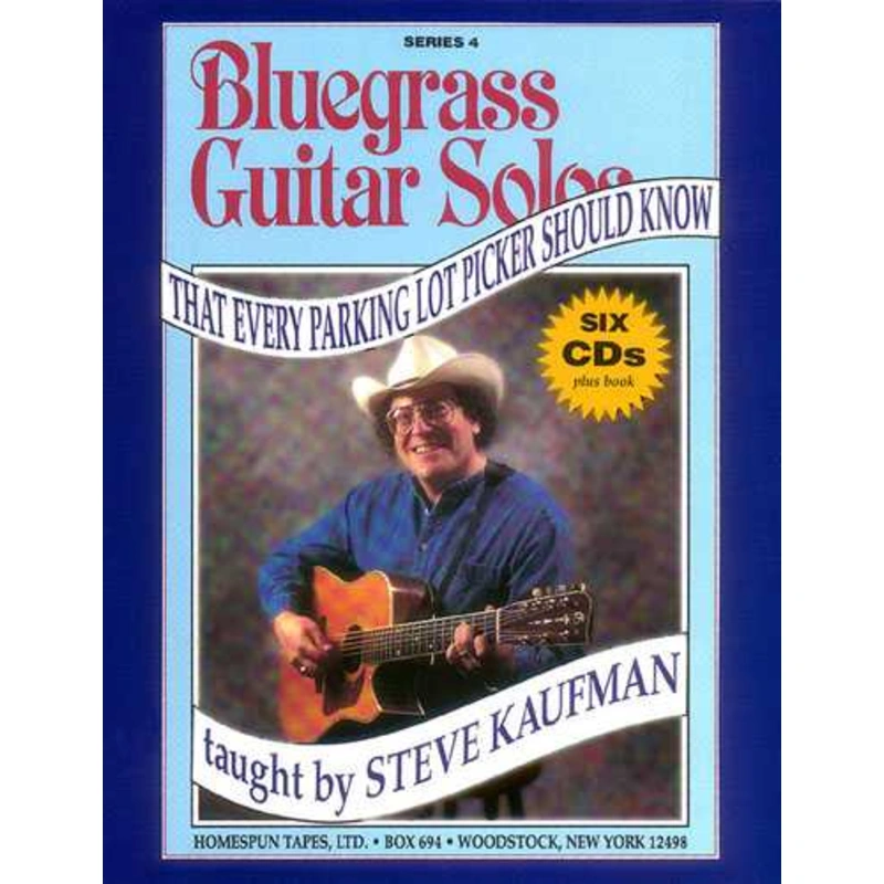 DOWNLOAD ONLY. Bluegrass Guitar Solos That Every Parking Lot Picker Should Know: Series 4