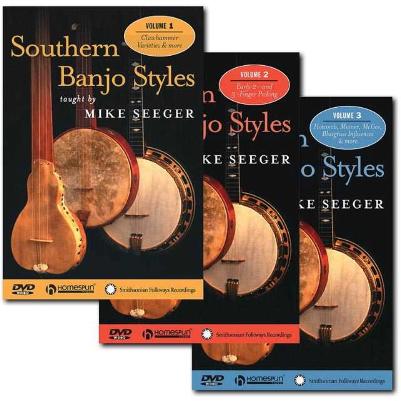 DOWNLOAD ONLY - Southern Banjo Styles: Three DVD Set