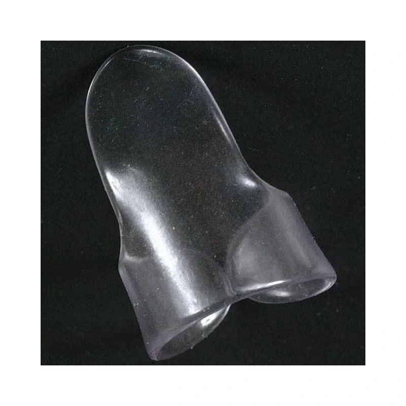 Dunlop Clear "D" Plastic Fingerpick, Large